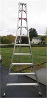 stokes 10 ' aluminum tripod orchard ladder