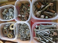 washers, lock washers, nuts, bolts