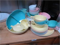 genuine melmac dishes - incomplete sets