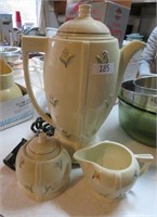 porcelain electric percolator coffee pot