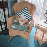 Wicker Rocker