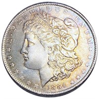1884-O Morgan Silver Dollar CLOSELY UNCIRCULATED