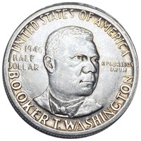 1946 Booker T. Half Dollar CLOSELY UNCIRCULATED