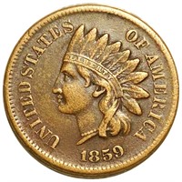1859 Indian Head Penny XF