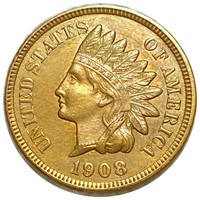 1908 Indian Head Penny UNCIRCULATED