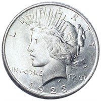 1923 Silver Peace Dollar UNCIRCULATED