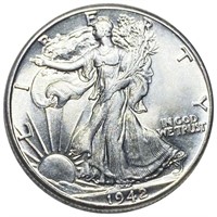 1942 Walking Liberty Half Dollar UNCIRCULATED