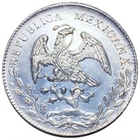 1894 Mexico 8 Reales Silver UNCIRCULATED