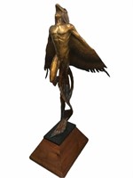 Signed Bobbie Carlyle Bronze Sculpture