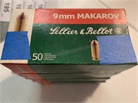 200 rounds of 9 mm Makarov