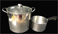 Stock Pot and Sauce Pan