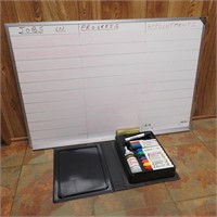 Dry Erase Board & Markers
