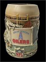 Vintage Houston Oilers Beer Mug