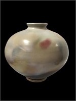 XL Signed Stoneware Vase