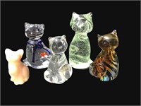 Glass Cat Collection