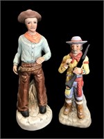 Ceramic Cowboy Figures