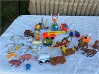 Collective vintage toys & animals