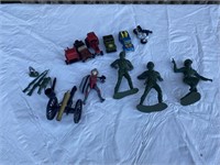 Collective army men toys/ cannon/ trucks