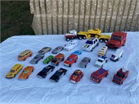 Vintage toy car/truck collection