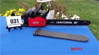 Craftsman Chain Saw with 20" Blade