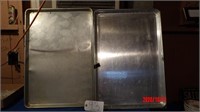 2 Large Trays one with cover