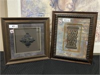 (2) Shadowbox Framed Art from Kirklands