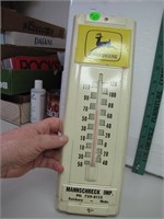 Vtg John Deere Adv Thermometer Fairbury, Nebr