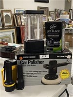 Black & Decker Car Polisher, Flashlights & Turtle