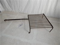 Antique 18th Century Wrought Iron Hearth Stand