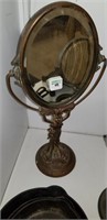 figural lady shaving mirror