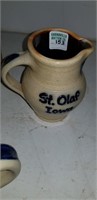 St. Olaf pitcher