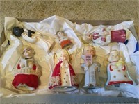 Vintage Christmas Choir Angels figures