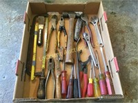assorted tools hammer pliers lots of nice tools