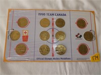 1998 TEAM CANADA- Olympic Hockey Medallions