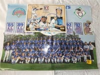 1993 Blue Jays Team Roster Poster & Blue Jay Pict