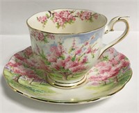 Blossom Time Royal Albert Crown China Cup & Saucer