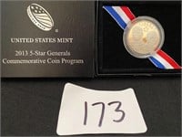 2013 5 Star Generals Commemorative Coin