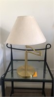 Gold and Beige Bedside Lamp