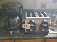 Coffee Pot and Toaster