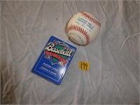 1990 Baseball Playing Cards & Baseball