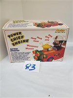 Power chief Engine toy in the box