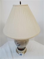 Oriental design parlor lamp