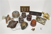 Insulators, Door Knobs & Accessories