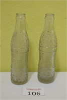 (2) Shaffner Jacksonville, IL Bottles