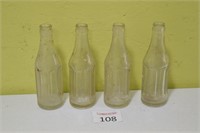(4) Nugrape Bottling Co. Springfield IL Bottles