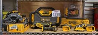 DeWalt. Lot of 9 items of assorted tools by