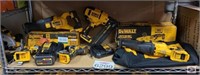 DeWalt. Lot of 10 items of assorted tools by