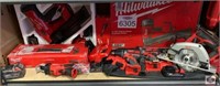 Milwaukee. Lot of 14 items of assorted tools by