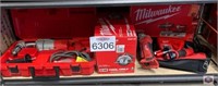 Milwaukee. Lot of 8 items of assorted tools by