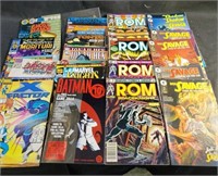 COMIC BOOKS ROM, DOC SAVAGE, MARVEL, STAR WARS and